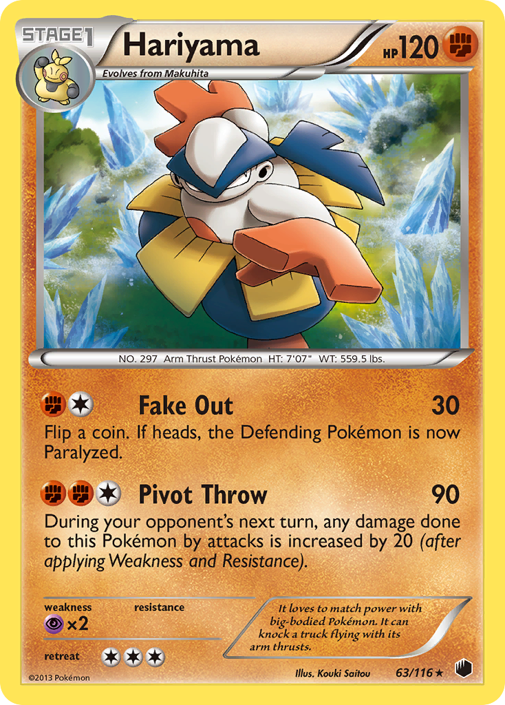 Hariyama - 063/116 - Plasma Freeze