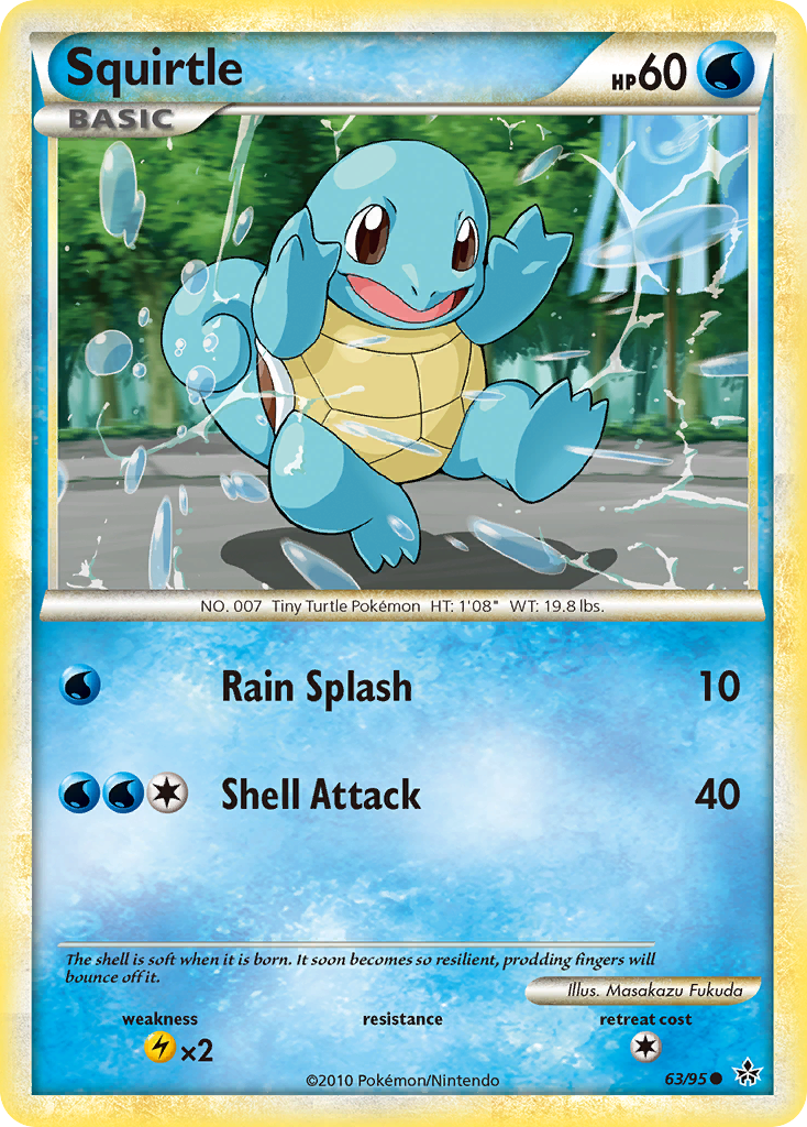 Squirtle - 63/95 - HS—Unleashed