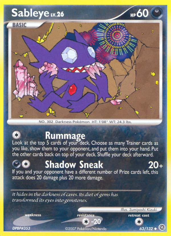 Sableye - 063/132 - Secret Wonders