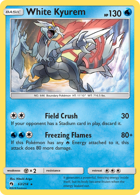 White Kyurem - 063/214 - Lost Thunder