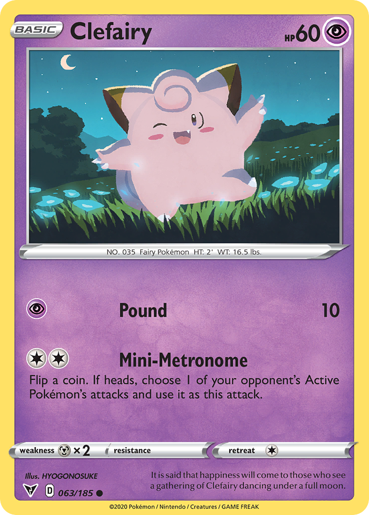 Clefairy - 063/185 - Vivid Voltage