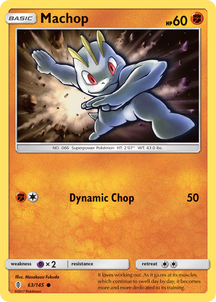 Machop - 063/145 - Guardians Rising