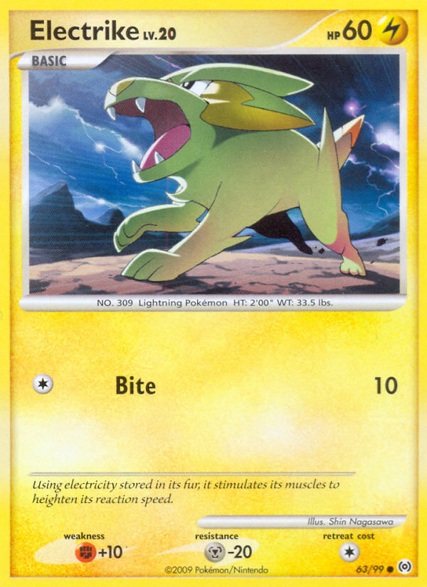 Electrike - 63/99 - Arceus