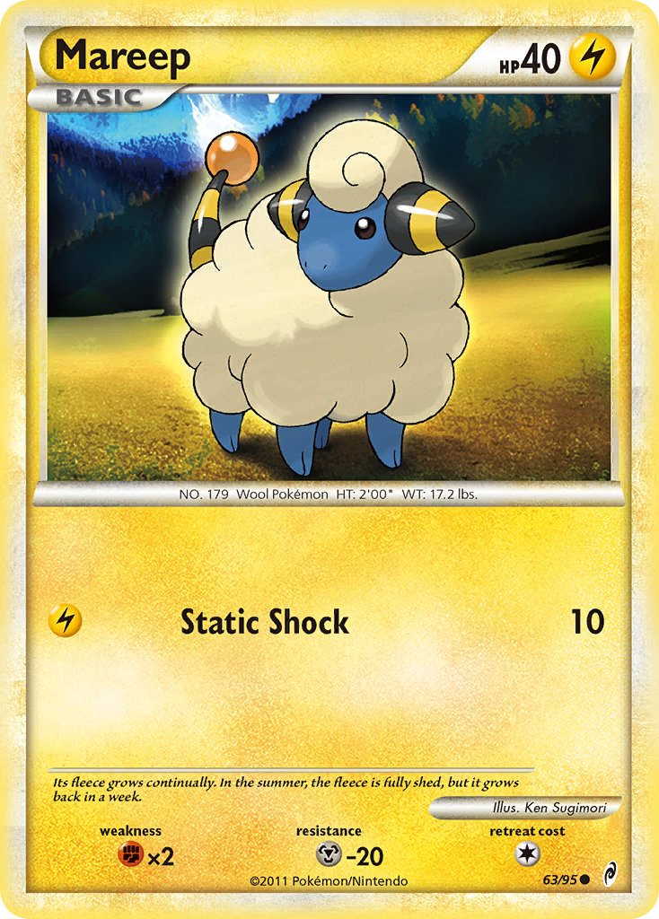 Mareep - 63/95 - Call of Legends