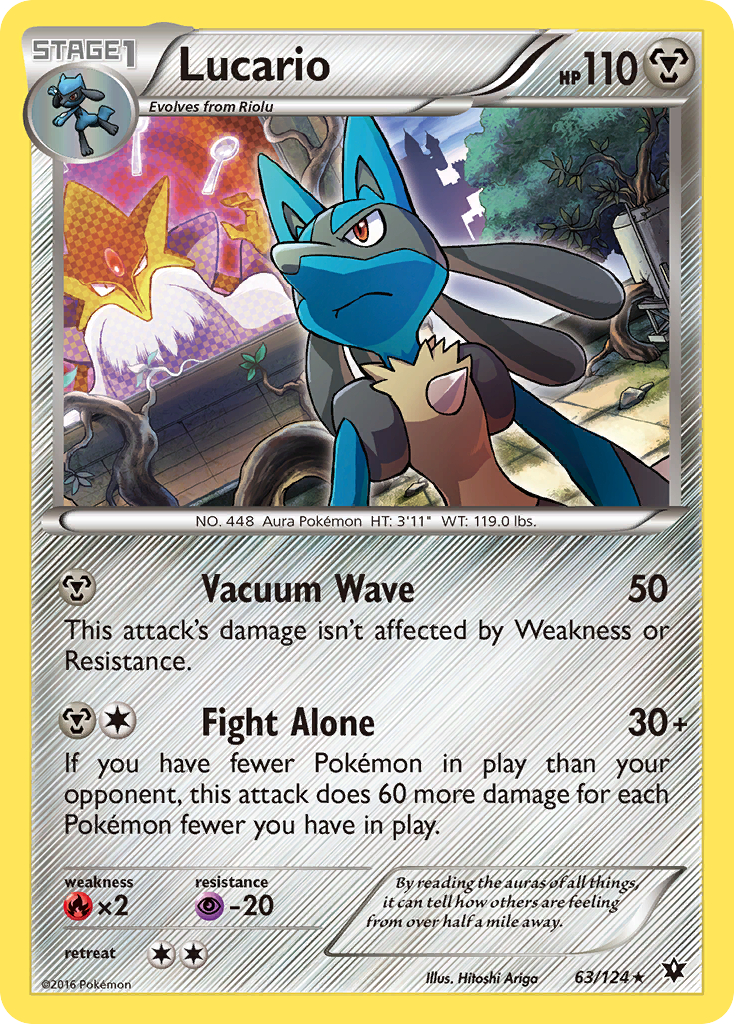 Lucario - 063/124 - Fates Collide