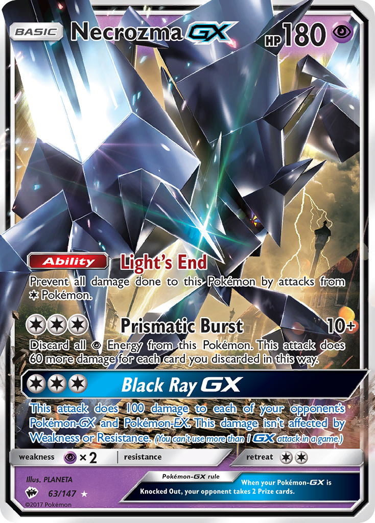 Necrozma-GX - 063/147 - Burning Shadows