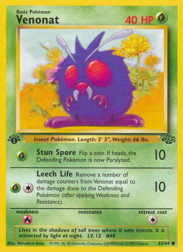 Venonat - 63/64 - Jungle