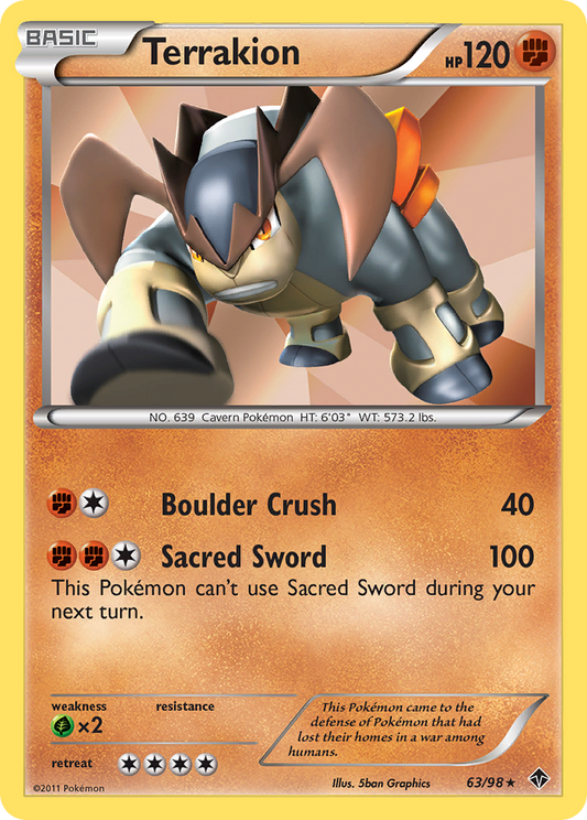 Terrakion - 63/98 - Emerging Powers