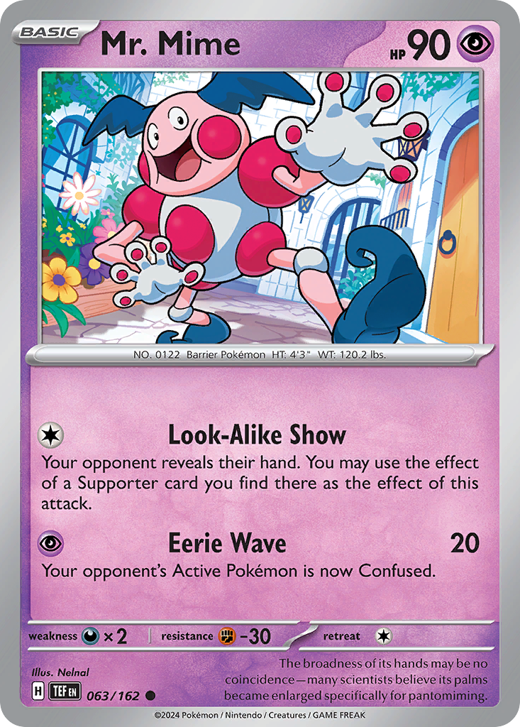 Mr. Mime - 063/162 - Temporal Forces