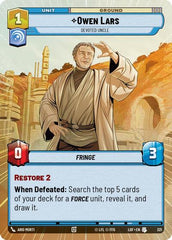 Owen Lars - Devoted Uncle - 321 - Uncommon (Hyperspace) - Legends of the Force