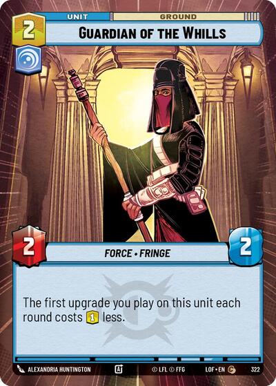 Guardian of the Whills - 322 - Common (Hyperspace) - Legends of the Force