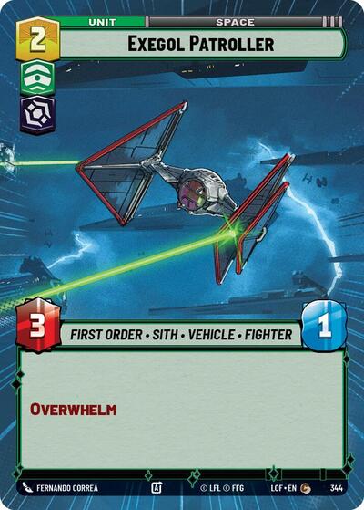 Exegol Patroller - 344 - Common (Hyperspace) - Legends of the Force