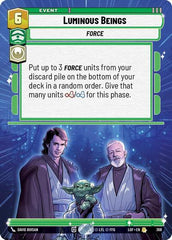 Luminous Beings - 368 - Rare (Hyperspace) - Legends of the Force