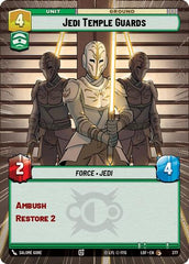 Jedi Temple Guards - 377 - Common (Hyperspace) - Legends of the Force