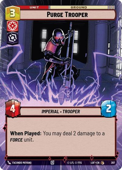 Purge Trooper - 397 - Common (Hyperspace) - Legends of the Force