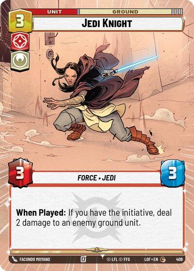 Jedi Knight - 409 - Common (Hyperspace) - Legends of the Force