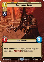 Deceptive Shade - 444 - Rare (Hyperspace) - Legends of the Force