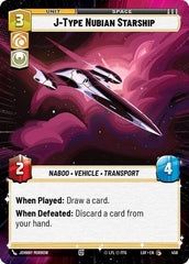 J-Type Nubian Starship - 458 - Common (Hyperspace) - Legends of the Force