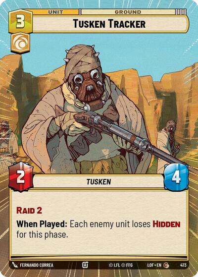 Tusken Tracker - 473 - Common (Hyperspace) - Legends of the Force
