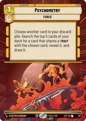 Psychometry - 483 - Rare (Hyperspace) - Legends of the Force