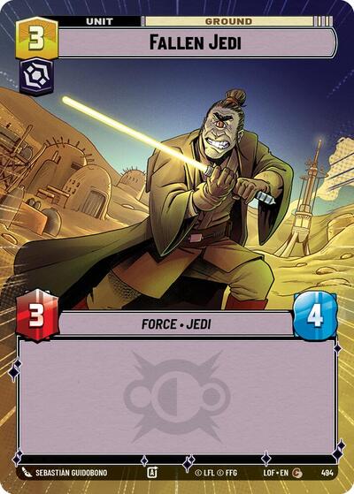 Fallen Jedi - 494 - Common (Hyperspace) - Legends of the Force