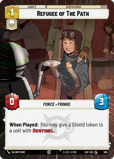 Refugee of The Path - 506 - Common (Hyperspace) - Legends of the Force