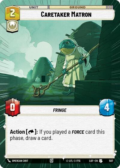 Caretaker Matron - 507 - Uncommon (Hyperspace) - Legends of the Force