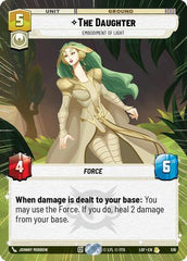 The Daughter - Embodiment of Light - 516 - Rare (Hyperspace) - Legends of the Force
