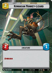 Kowakian Monkey-Lizard - 521 - Common (Hyperspace) - Legends of the Force