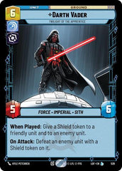 Darth Vader - Twilight of the Apprentice - 539 - Legendary (Foil) - Legends of the Force