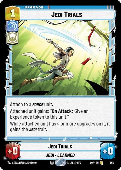 Jedi Trials - 554 - Rare (Foil) - Legends of the Force