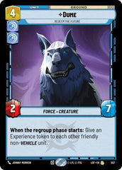 Dume - Redeem the Future - 557 - Rare (Foil) - Legends of the Force