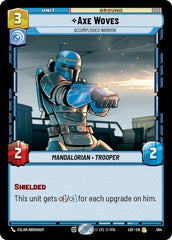 Axe Woves - Accomplished Warrior - 564 - Rare (Foil) - Legends of the Force