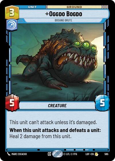 Oggdo Bogdo - Bogano Brute - 565 - Rare (Foil) - Legends of the Force