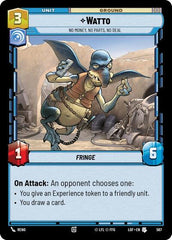Watto - No Money, No Parts, No Deal - 567 - Uncommon (Foil) - Legends of the Force