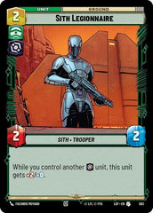 Sith Legionnaire - 583 - Uncommon (Foil) - Legends of the Force