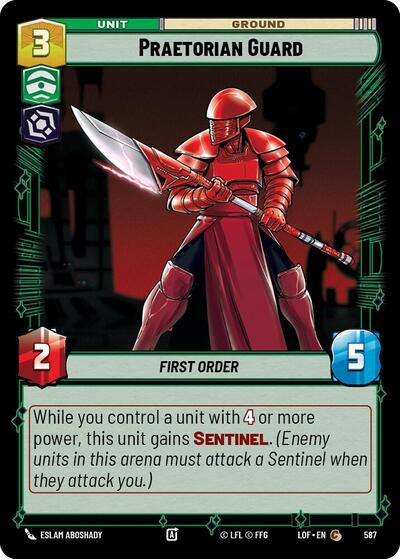 Praetorian Guard - 587 - Common (Foil) - Legends of the Force