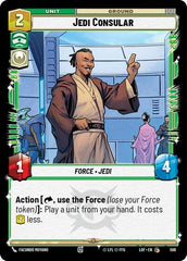 Jedi Consular - 596 - Common (Foil) - Legends of the Force