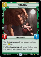 Malakili - Loving Rancor Keeper - 610 - Rare (Foil) - Legends of the Force