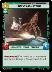 Trident Assault Ship - 622 - Common (Foil) - Legends of the Force