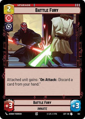 Battle Fury - 641 - Uncommon (Foil) - Legends of the Force