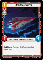Jedi Starfighter - 646 - Common (Foil) - Legends of the Force