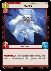 Wampa - 666 - Common (Foil) - Legends of the Force