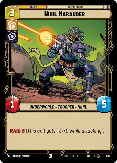 Nihil Marauder - 684 - Common (Foil) - Legends of the Force