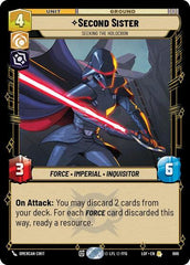 Second Sister - Seeking the Holocron - 686 - Rare (Foil) - Legends of the Force