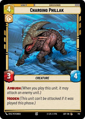 Charging Phillak - 712 - Common (Foil) - Legends of the Force