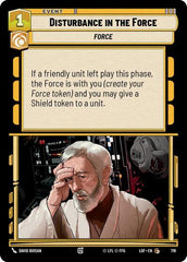 Disturbance in the Force - 718 - Common (Foil) - Legends of the Force