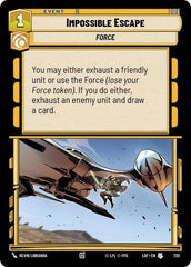 Impossible Escape - 720 - Uncommon (Foil) - Legends of the Force