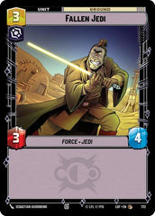 Fallen Jedi - 732 - Common (Foil) - Legends of the Force