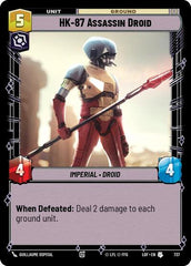 HK-87 Assassin Droid - 737 - Uncommon (Foil) - Legends of the Force